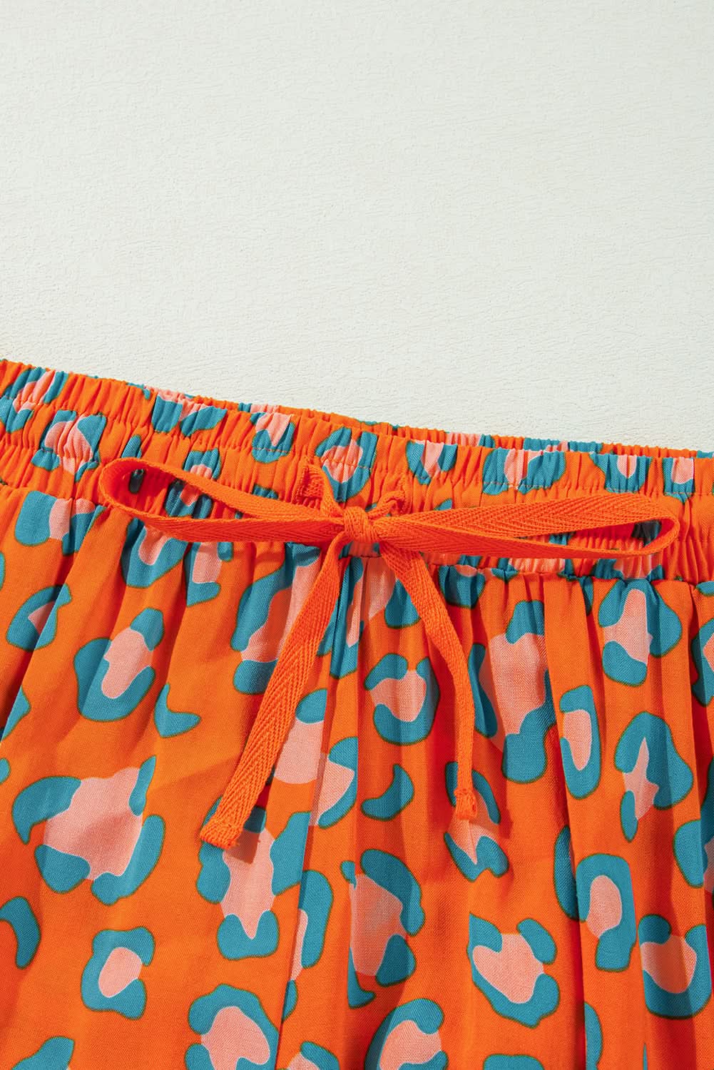 Leopard Print Orange Loungewear Set - Love Salve