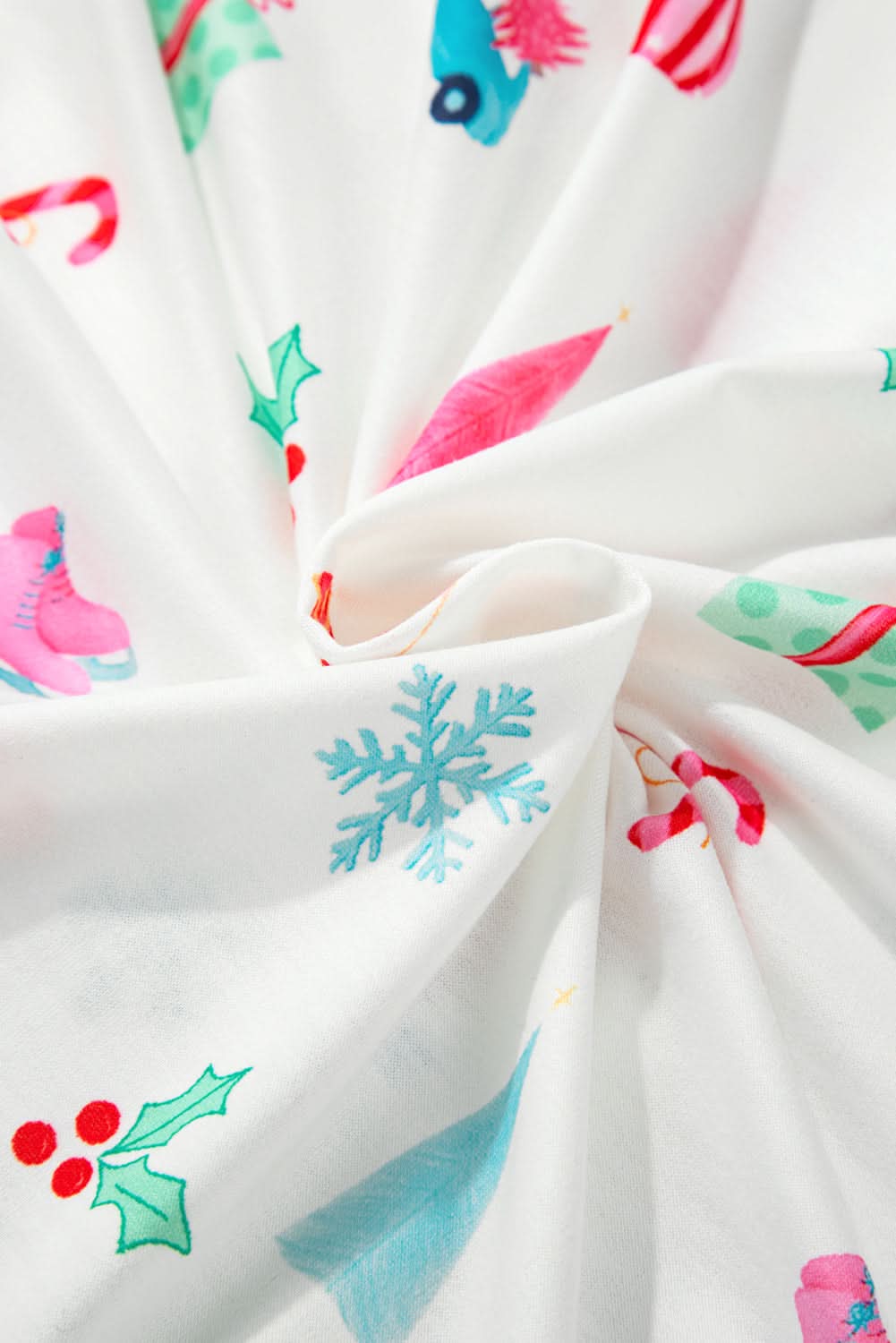 Festive White Christmas Pjs Set - Love Salve
