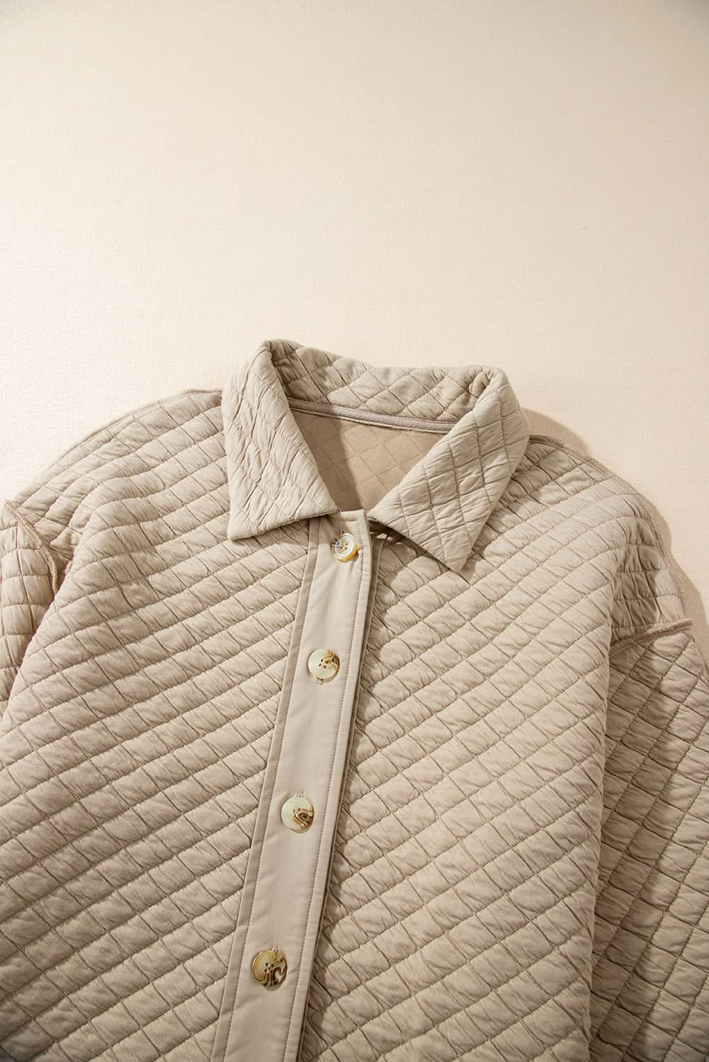 Jet Stream quilted puffer shacket - Love Salve