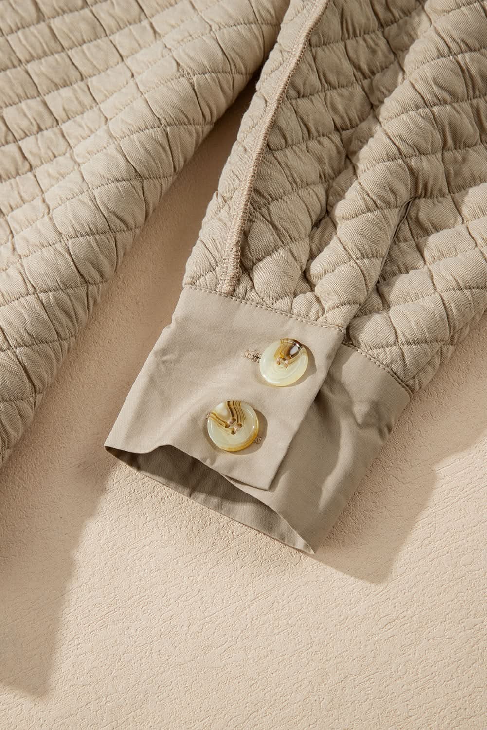 Jet Stream quilted puffer shacket - Love Salve
