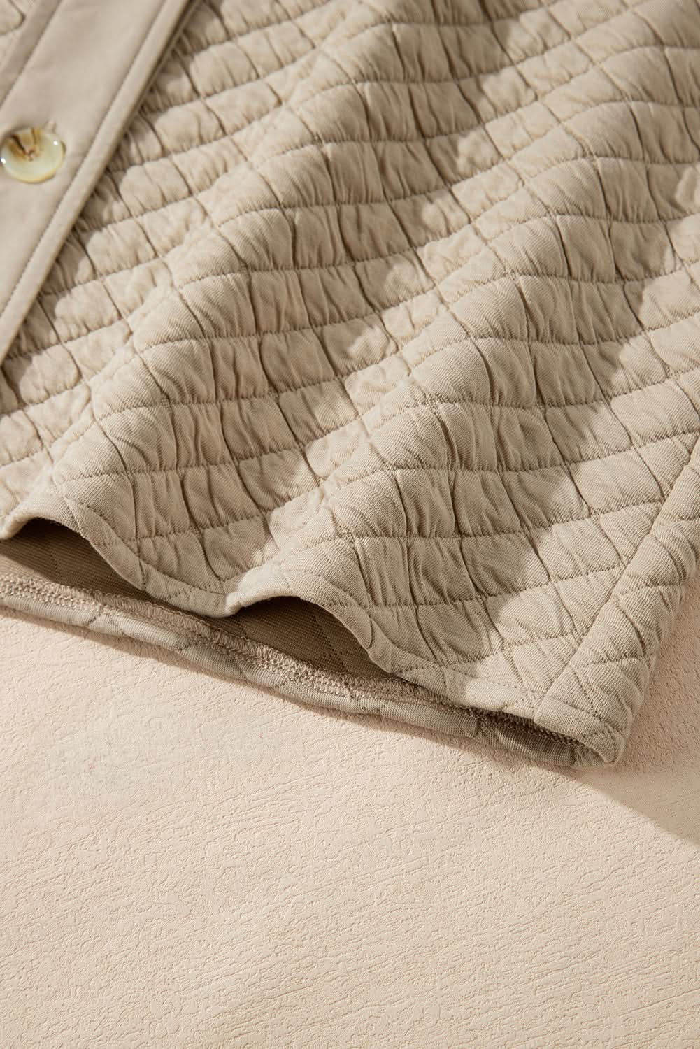 Jet Stream quilted puffer shacket - Love Salve