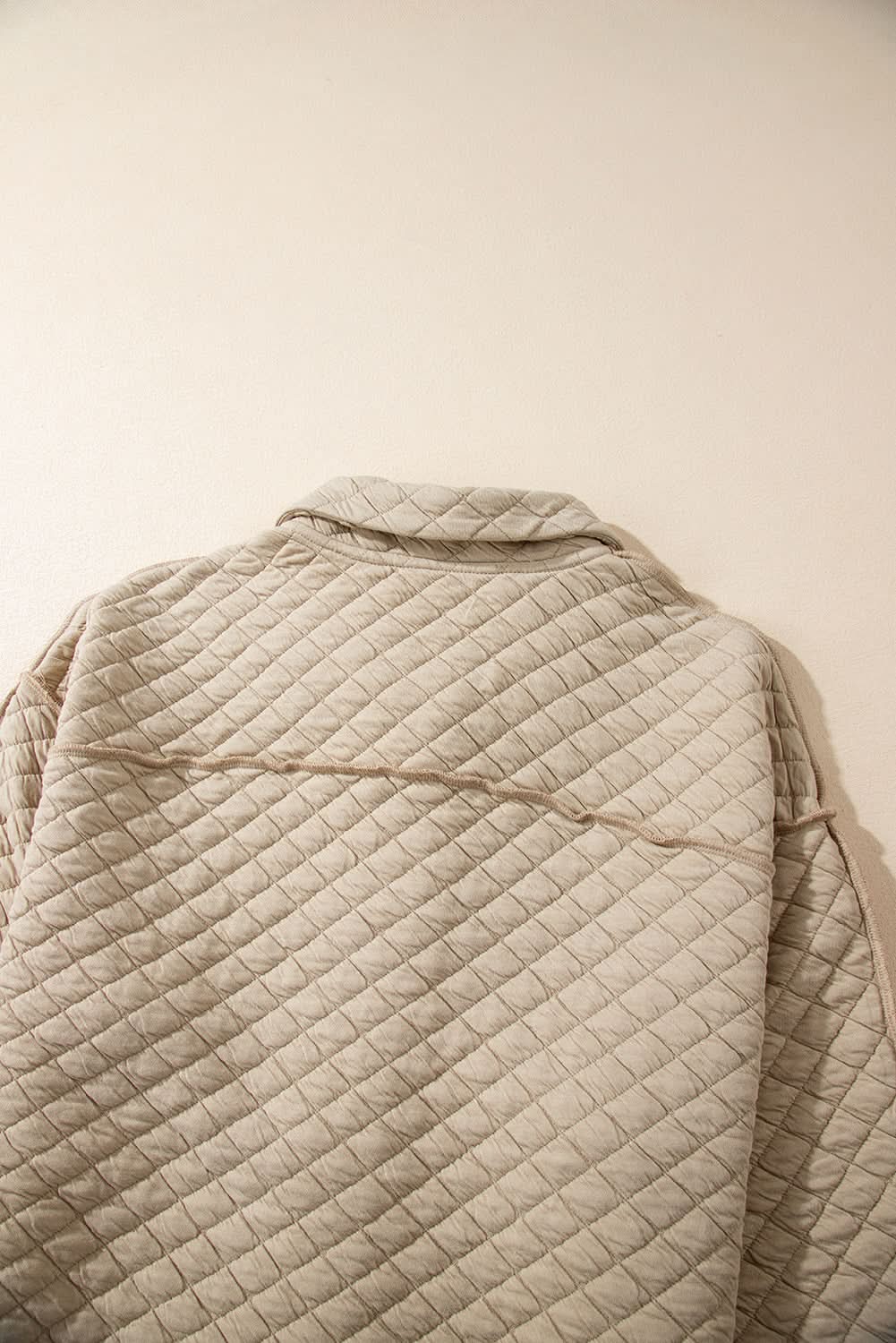 Jet Stream quilted puffer shacket - Love Salve