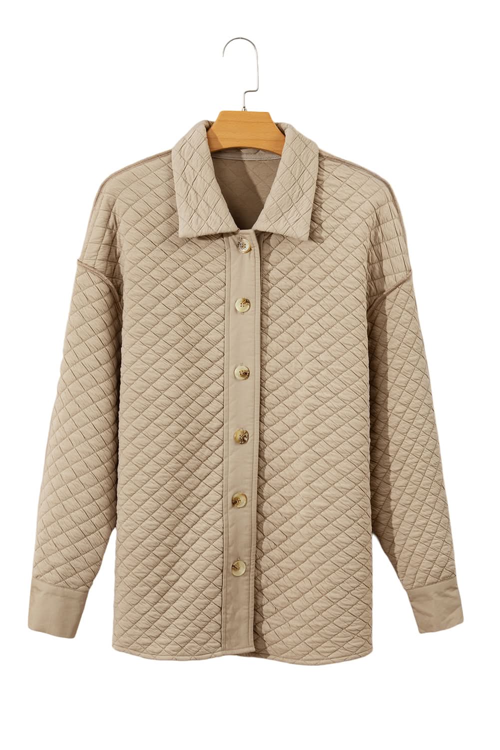 Jet Stream quilted puffer shacket - Love Salve