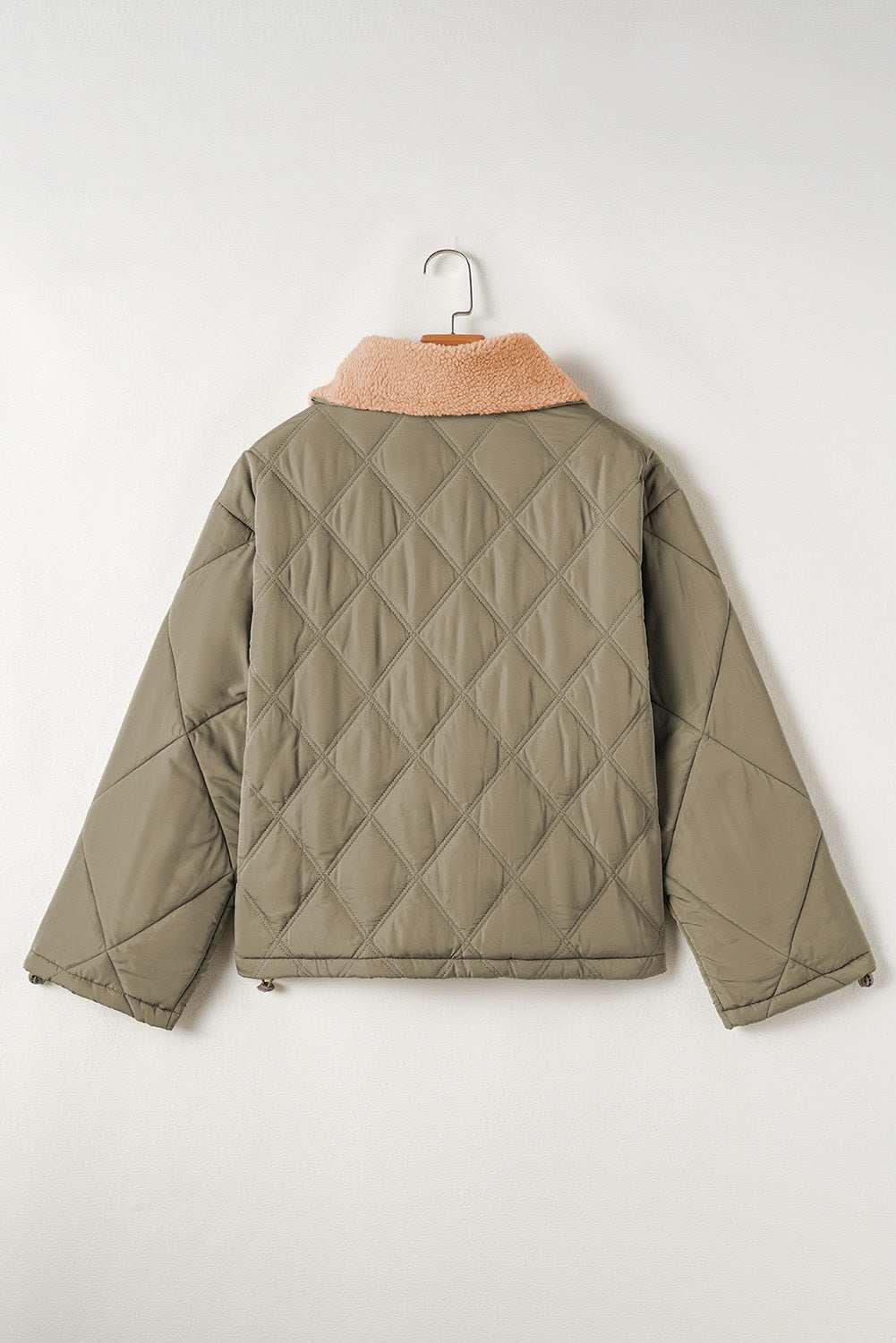 Cozy jungle green puffer jacket - Love Salve