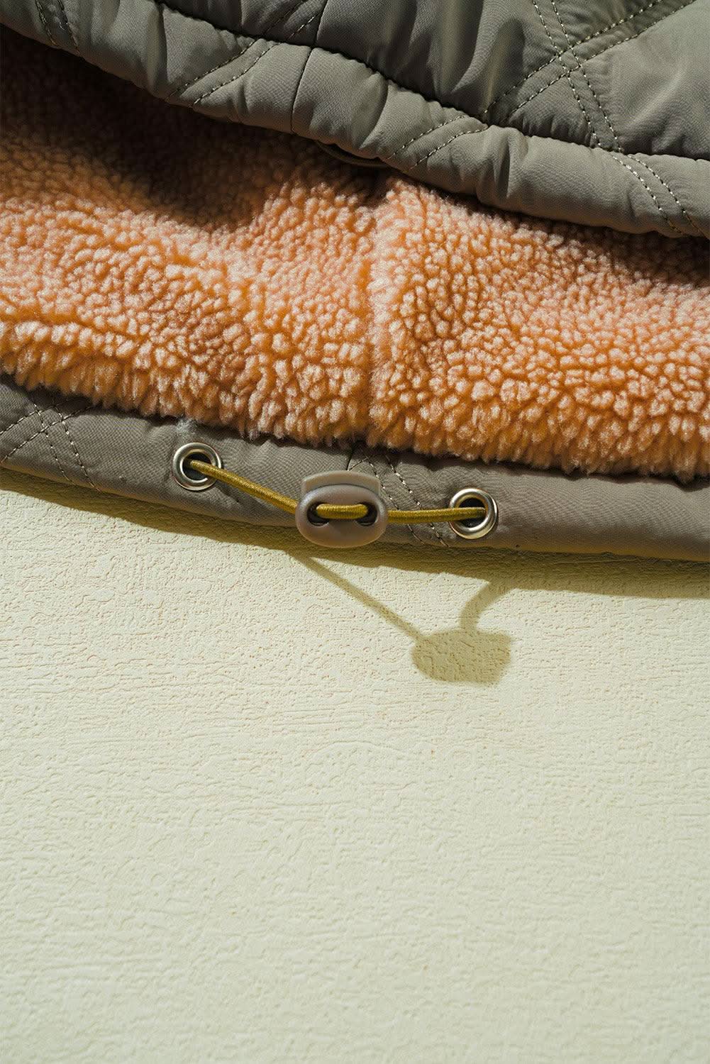 Cozy jungle green puffer jacket - Love Salve