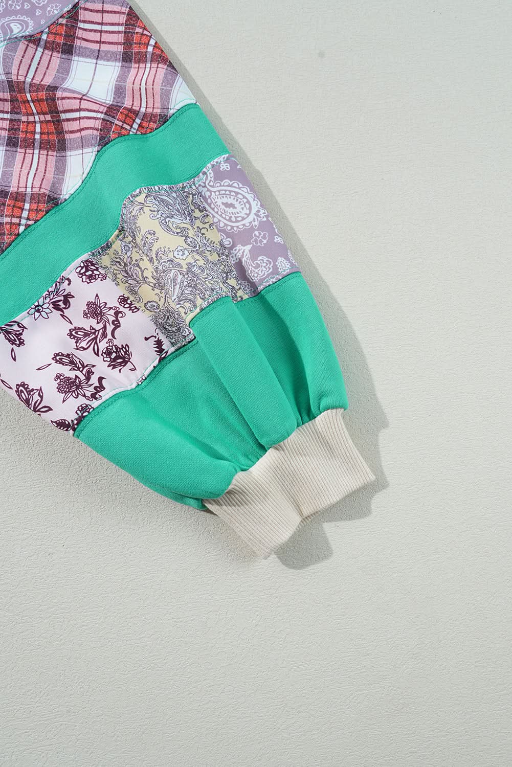 Chic sky blue plus size sweatshirt - Love Salve