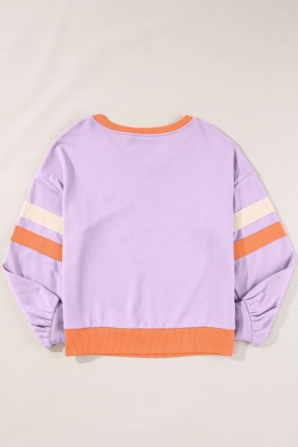 Orchid bouquet v-neck sweatshirt - Love Salve