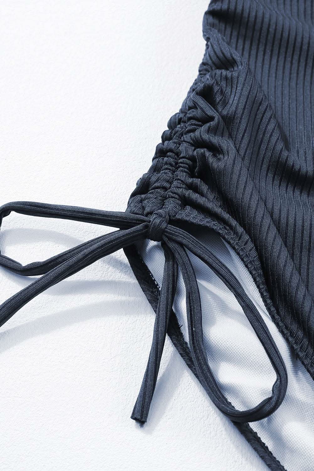 Navy blue adjustable monokini - Love Salve