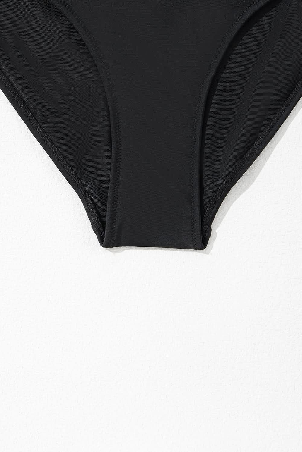 Chic rose red cutout monokini - Love Salve