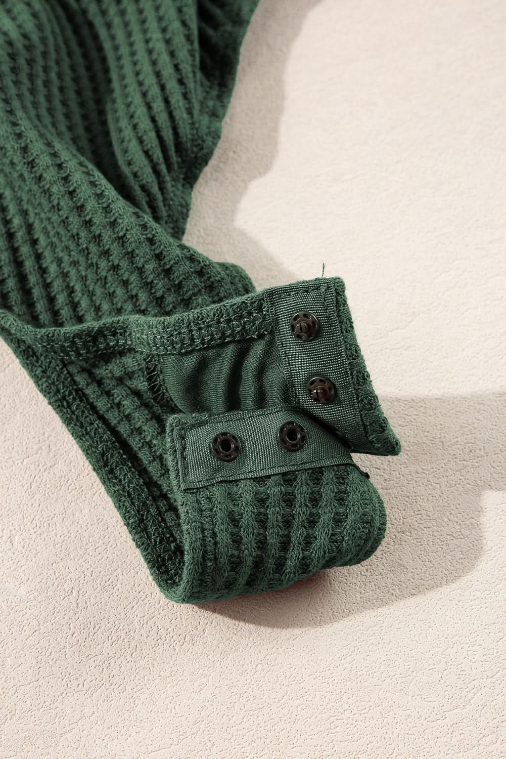 Chic blackish green ribbed bodysuit - Love Salve