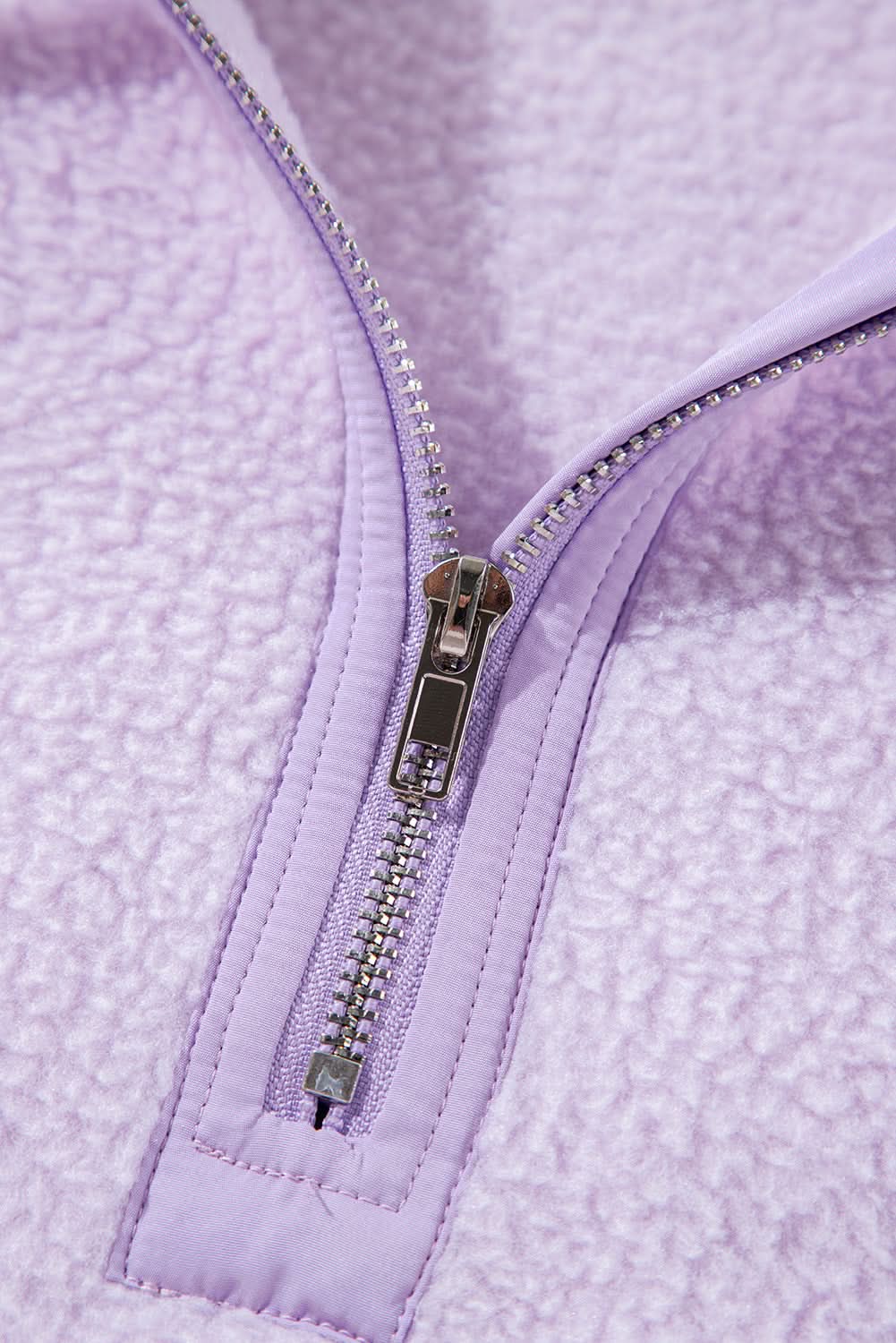 Lavendula fuzzy drawstring hoodie - Love Salve
