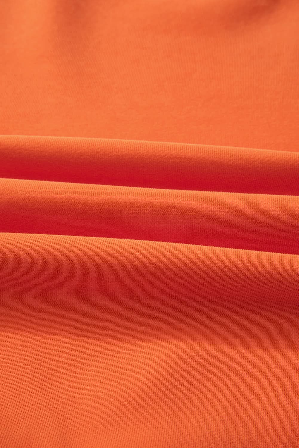 Cozy russet orange fleece sweatshirt - Love Salve