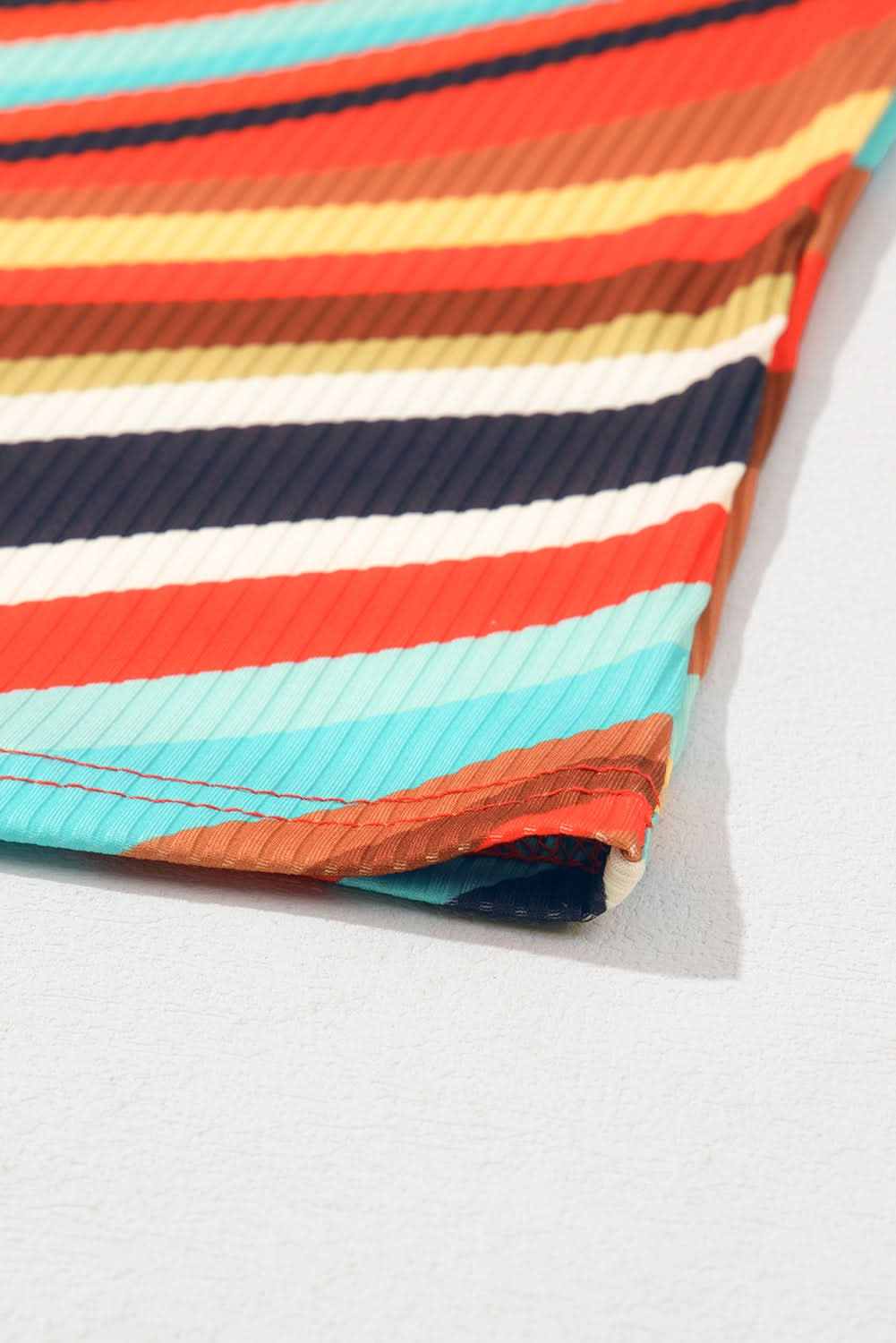 Chic multicolor striped tank top - Love Salve