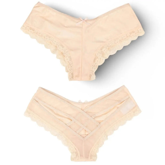 Love Salve Women's Cross Lace Underwear - Love Salve