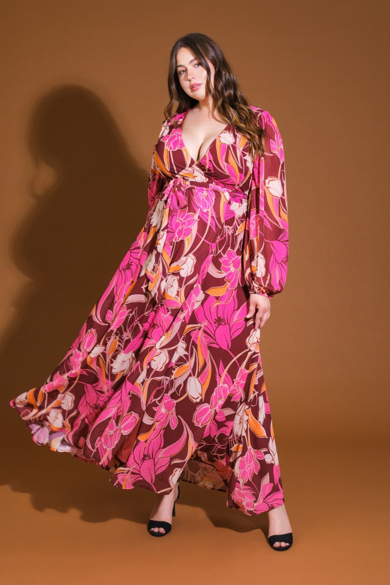 LUSH HAVEN WOVEN MAXI DRESS - Love Salve