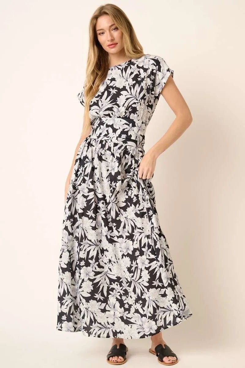 Mittoshop Tropical Print Top and Skirt Set - Love Salve
