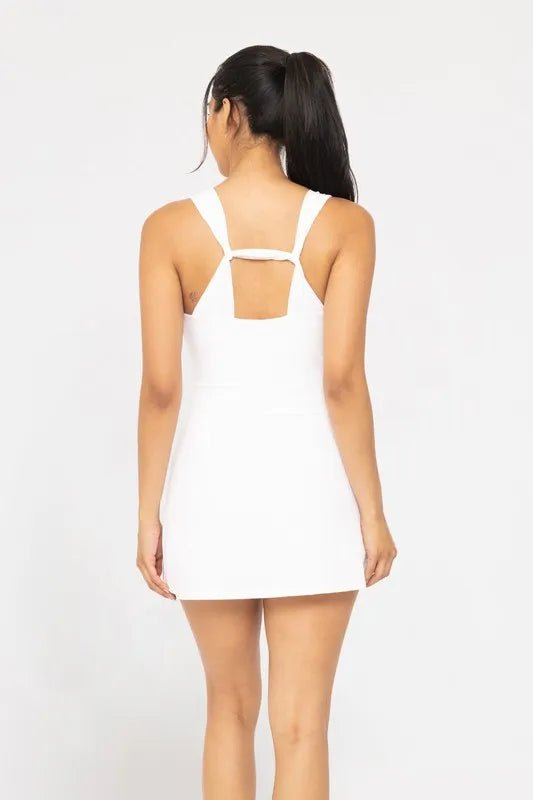 MONO B Adjustable Active A - line Dress for Active Lifestyle - Love Salve