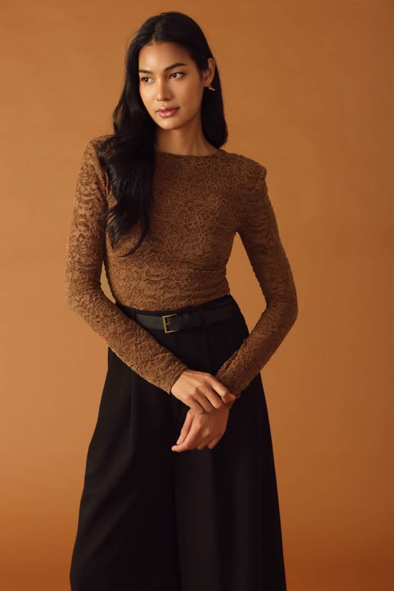 NEVER ENOUGH WOVEN LACE BODYSUIT - Love Salve