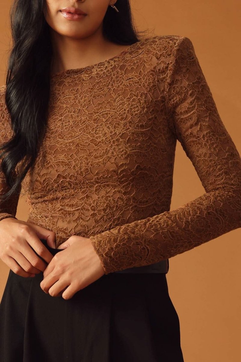 NEVER ENOUGH WOVEN LACE BODYSUIT - Love Salve