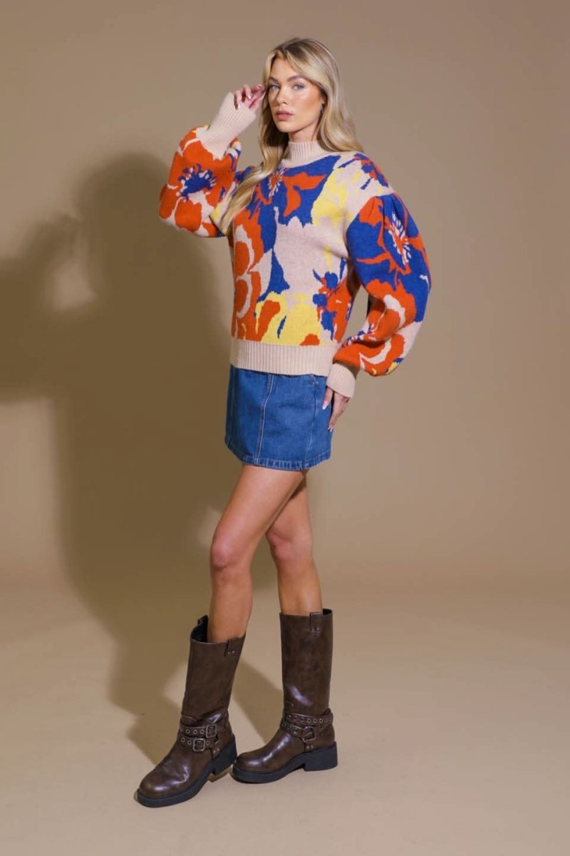 NEVER LOSE ME SWEATER TOP - Love Salve