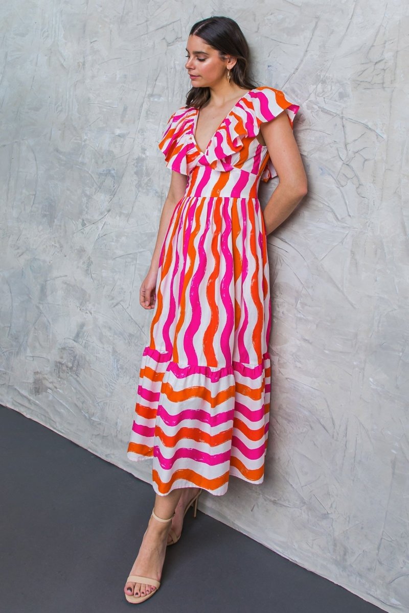 OVER THE HILLS POPLIN DRESS - Love Salve