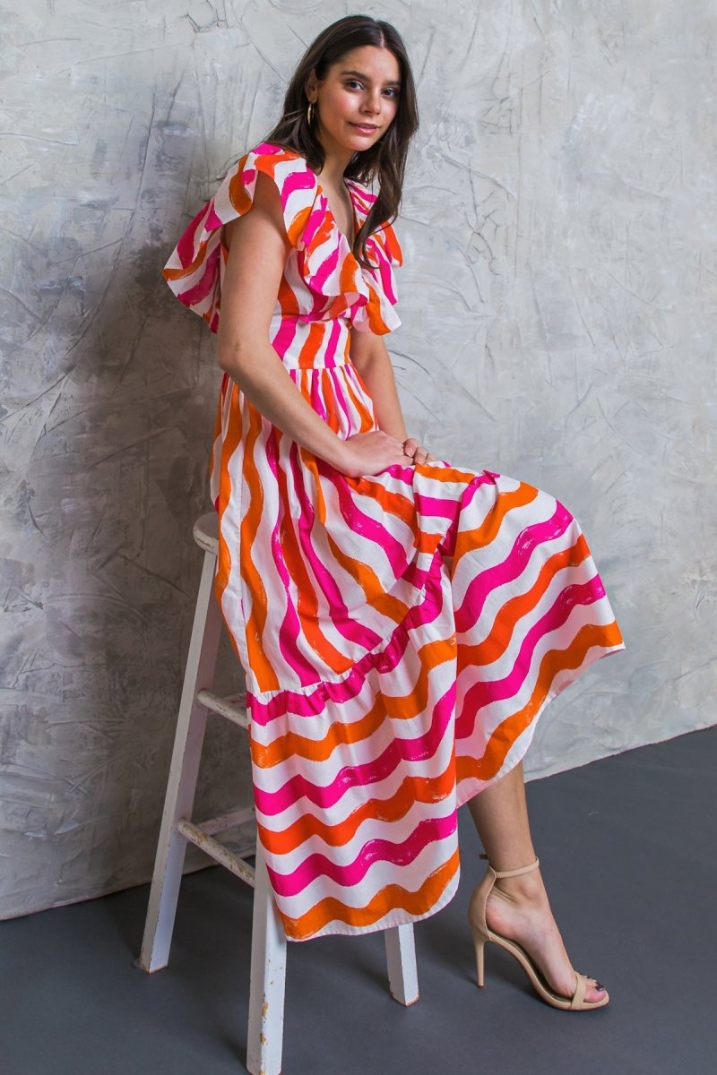 OVER THE HILLS POPLIN DRESS - Love Salve