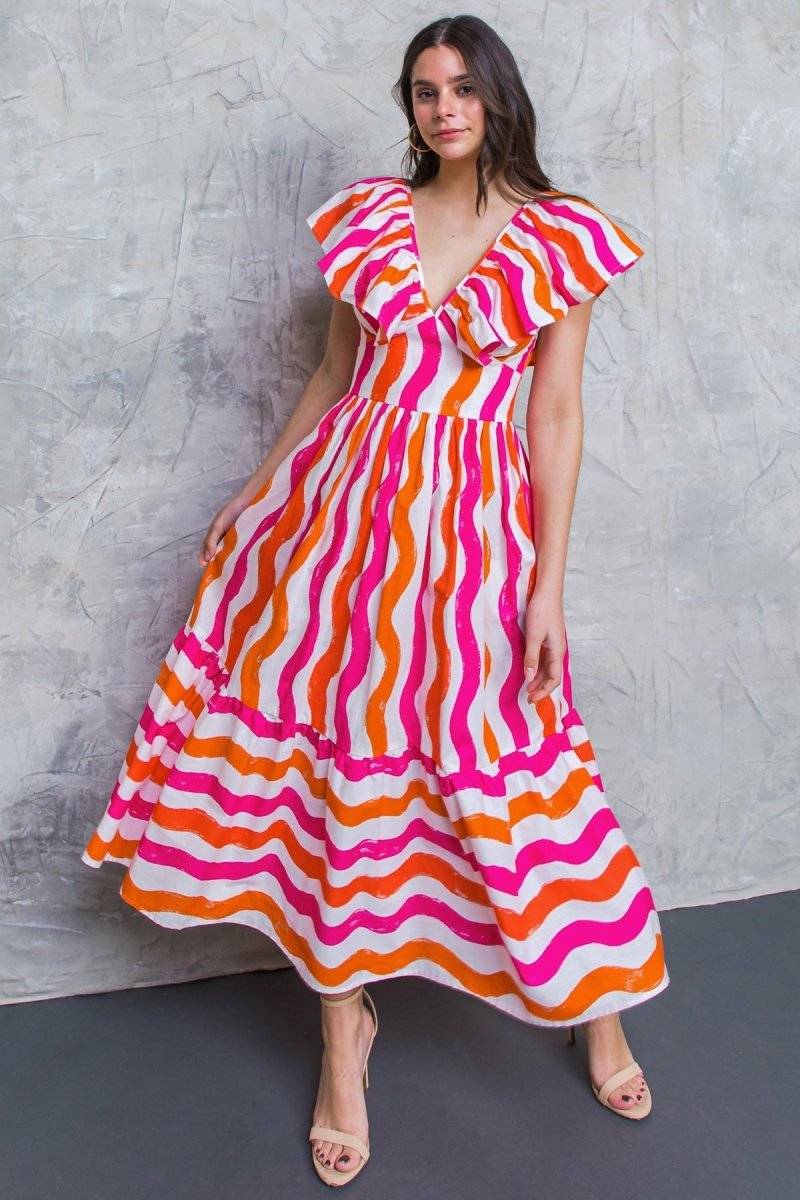 OVER THE HILLS POPLIN DRESS - Love Salve