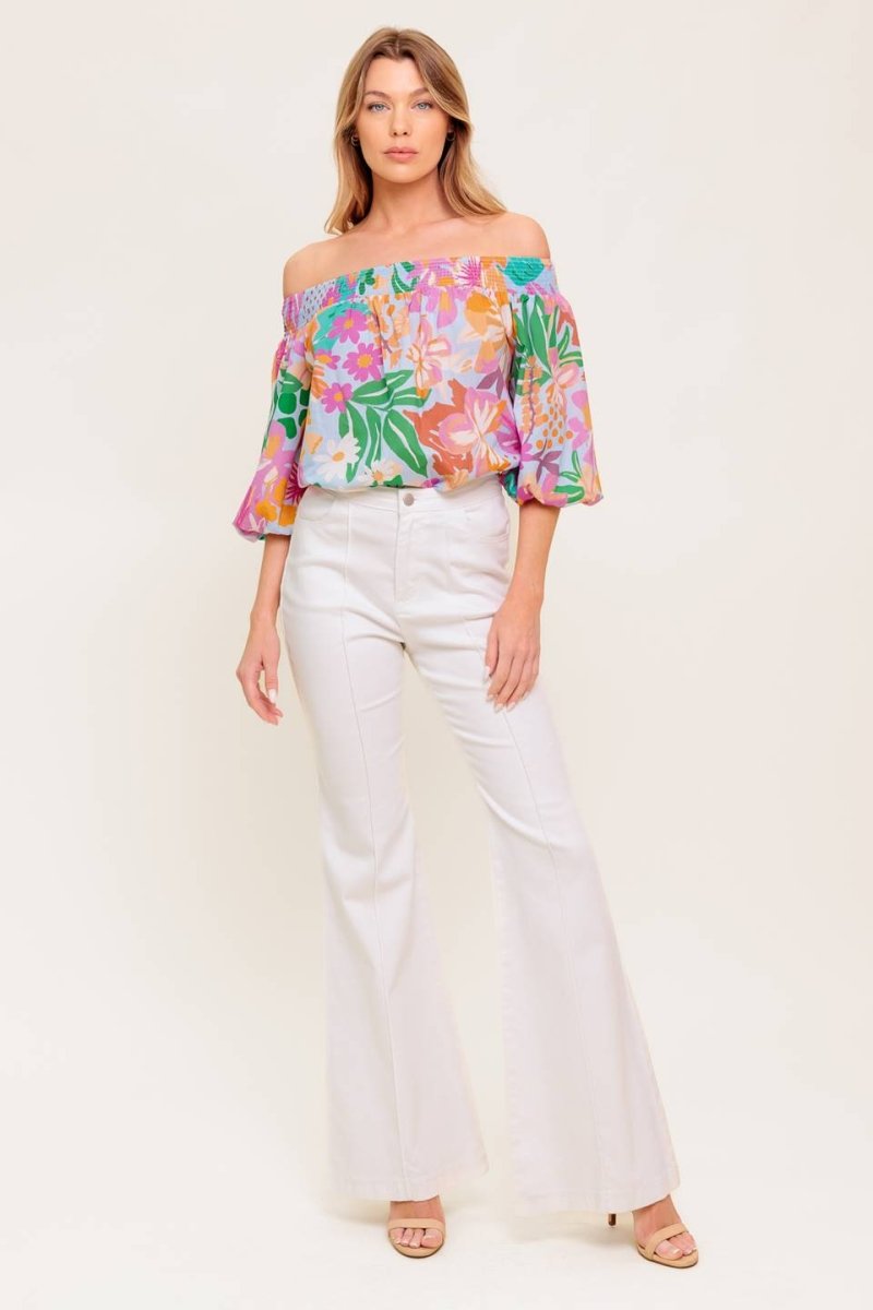 PRECIOUS MOMENT WOVEN TOP - Love Salve