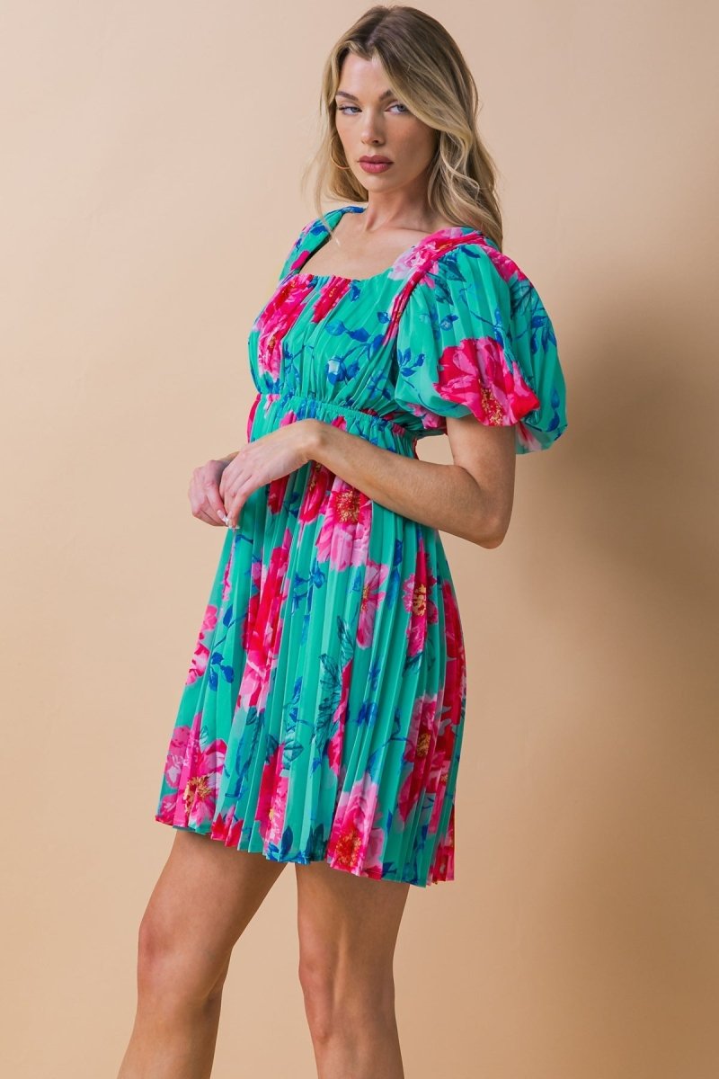 PRINCESS DIANA WOVEN MINI DRESS - Love Salve