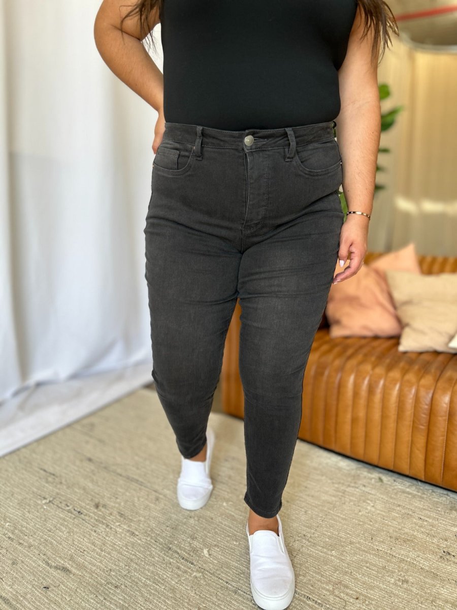 RFM Full Size High Rise Tummy Control Skinny Jeans Women - Love Salve