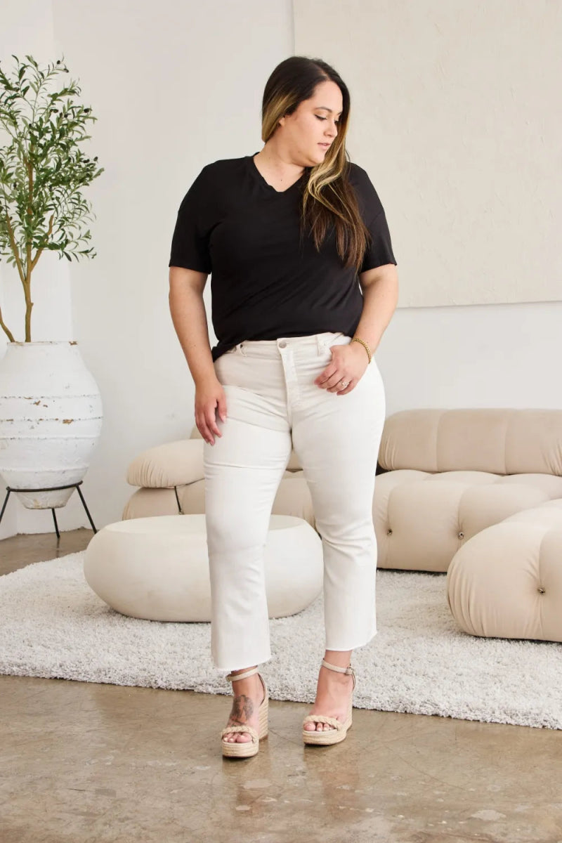 RFM Mini Mia Full Size Tummy Control High Waist Jeans - Love Salve