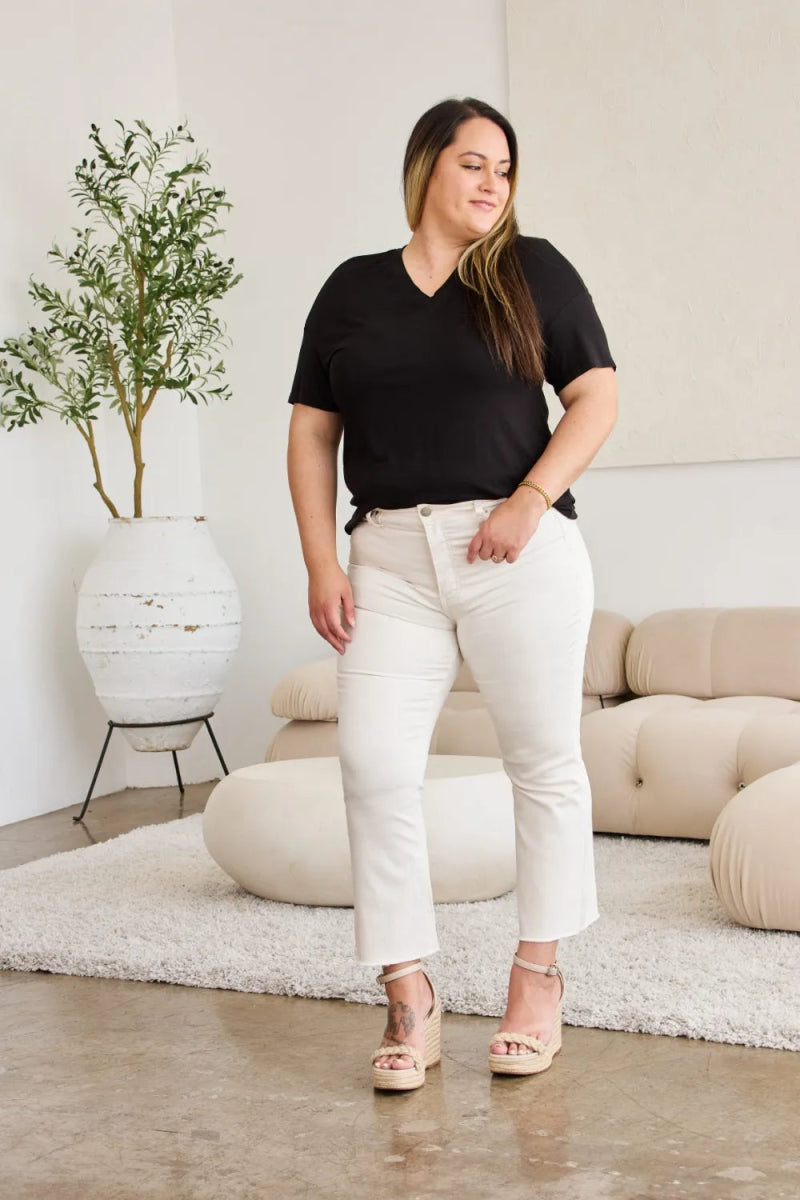 RFM Mini Mia Full Size Tummy Control High Waist Jeans - Love Salve