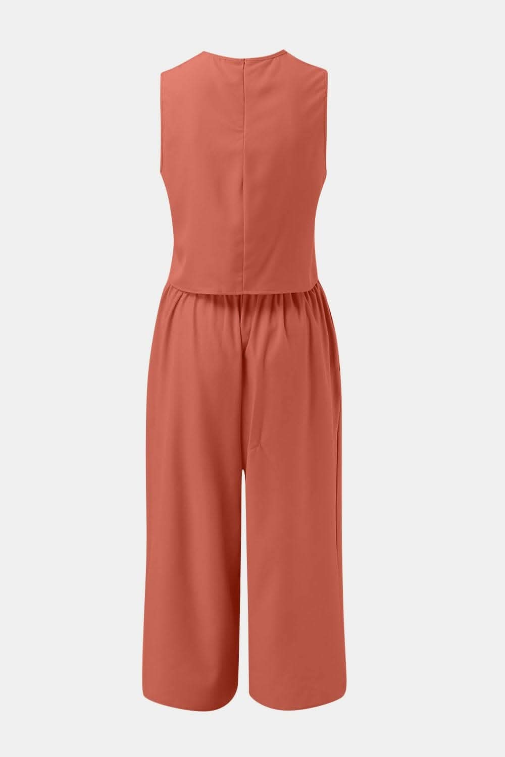 Casual Chic Two-Piece Set with Round Neck Top and Wide Leg PantsUpgrade Your Everyday Style with Our Casual Chic Two-Piece Set
Effortlessly chic and versatile, this two-piece set is a must-have for your wardrobe.
Featuring a Love Salve Round Neck Topjust arrived