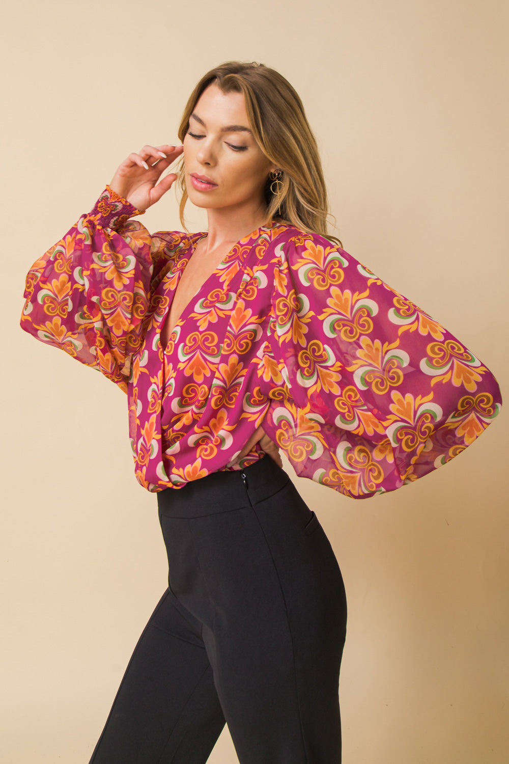 STARTING OVER WOVEN BODYSUIT Flying Tomato