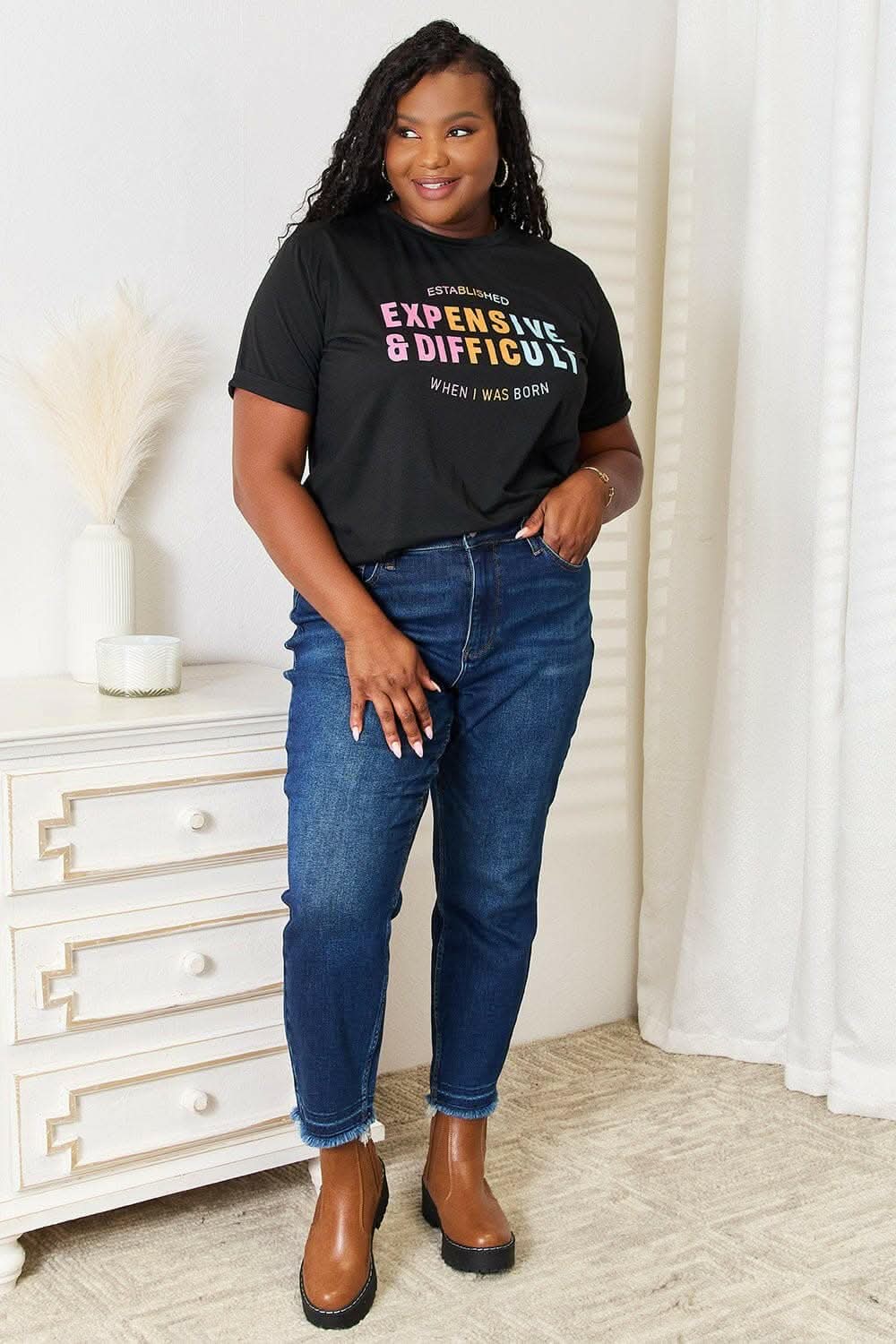 Simply Love Graphic Tee - Opaque, Stretchy & Comfortable - Love Salve