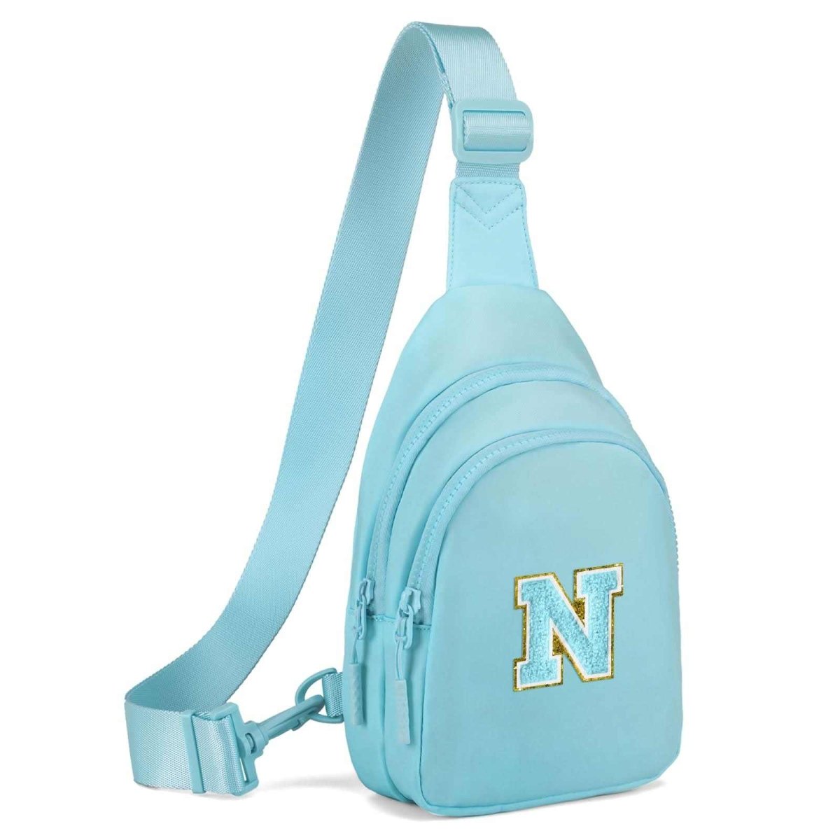 Small Initial Sling Bag Crossbody Bag Fanny Pack for Girls Women Cute Chest Bag Cross Body Bag Personalized Gift - Love Salve
