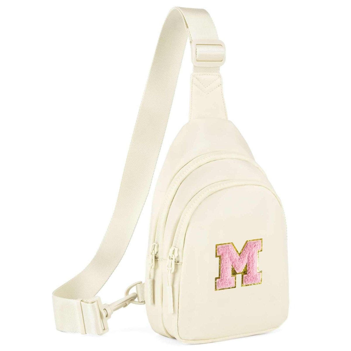Small Initial Sling Bag Crossbody Bag Fanny Pack for Girls Women Cute Chest Bag Cross Body Bag Personalized Gift - Love Salve