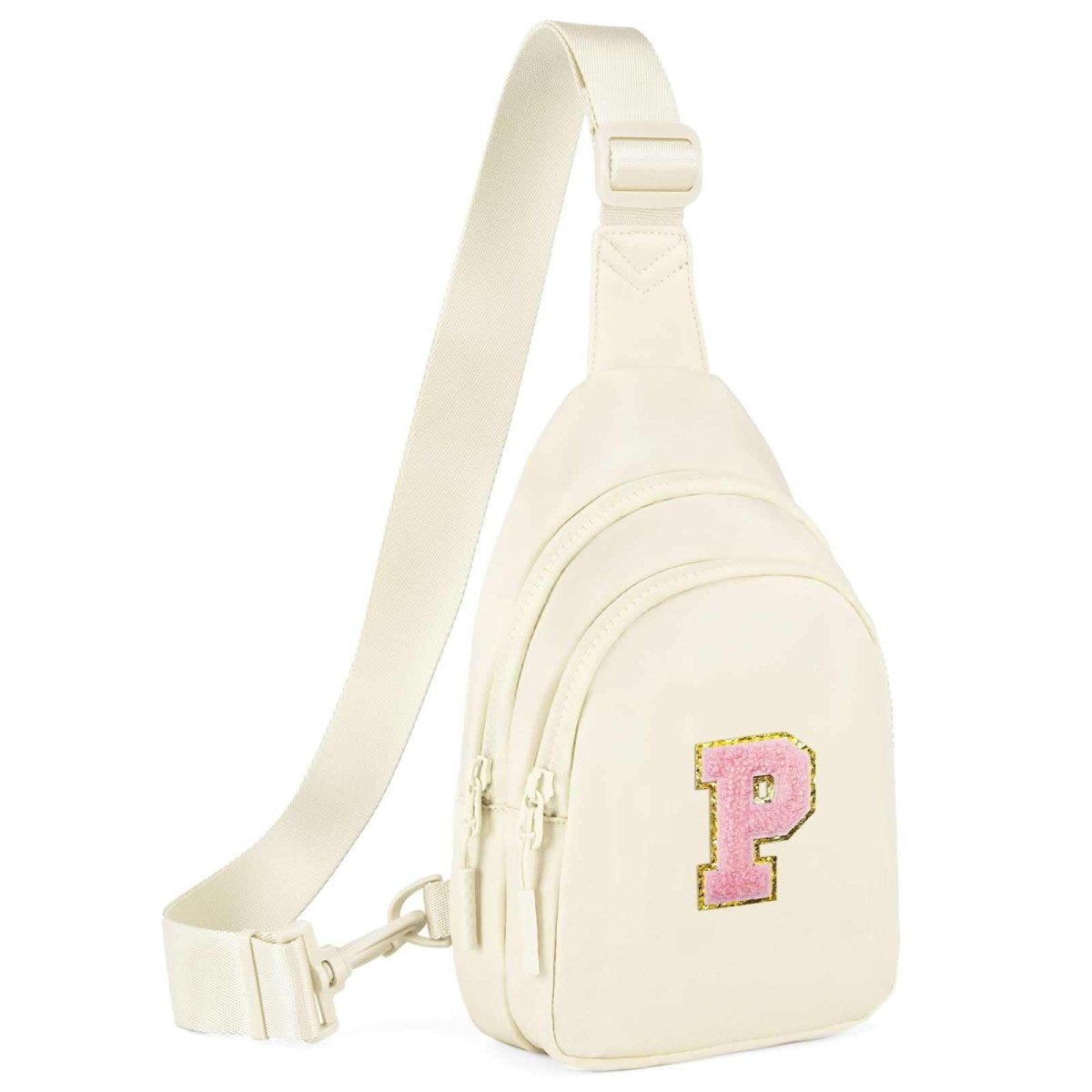 Small Initial Sling Bag Crossbody Bag Fanny Pack for Girls Women Cute Chest Bag Cross Body Bag Personalized Gift - Love Salve