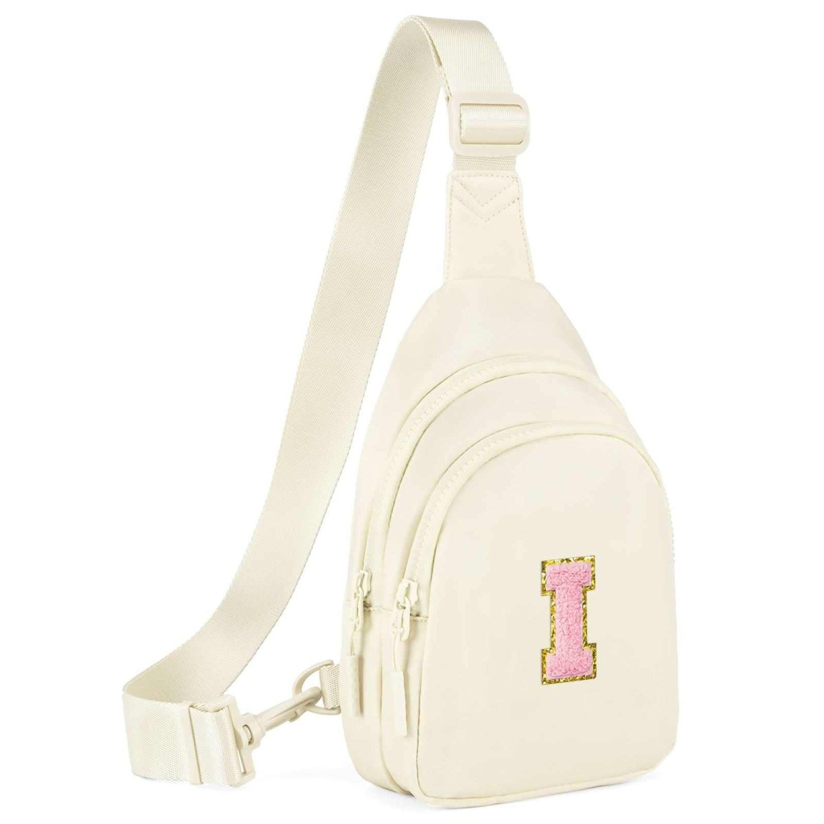 Small Initial Sling Bag Crossbody Bag Fanny Pack for Girls Women Cute Chest Bag Cross Body Bag Personalized Gift - Love Salve