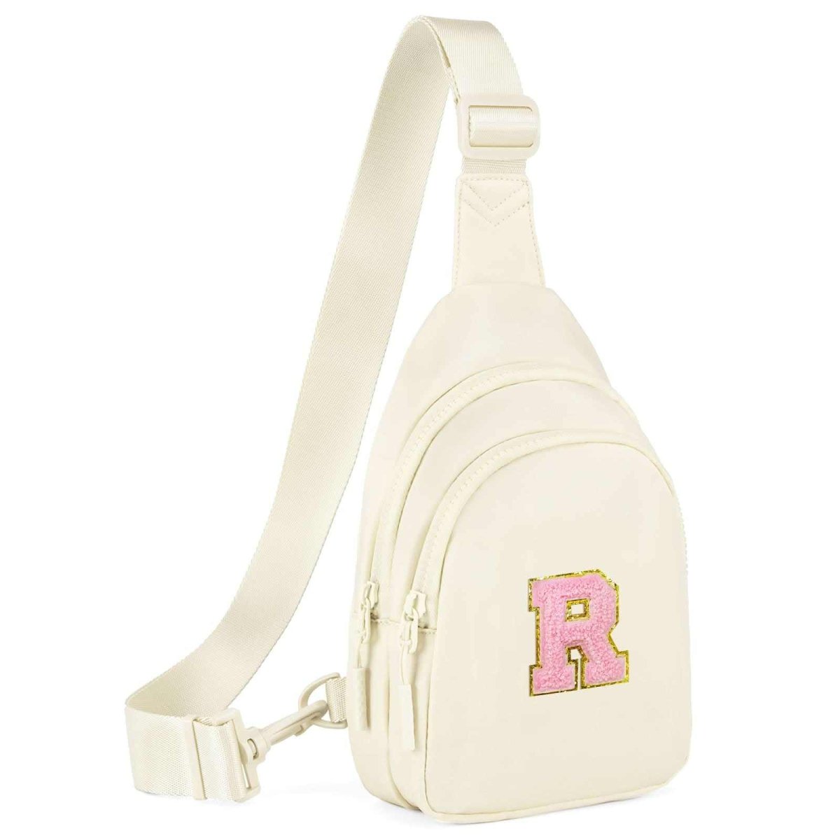 Small Initial Sling Bag Crossbody Bag Fanny Pack for Girls Women Cute Chest Bag Cross Body Bag Personalized Gift - Love Salve