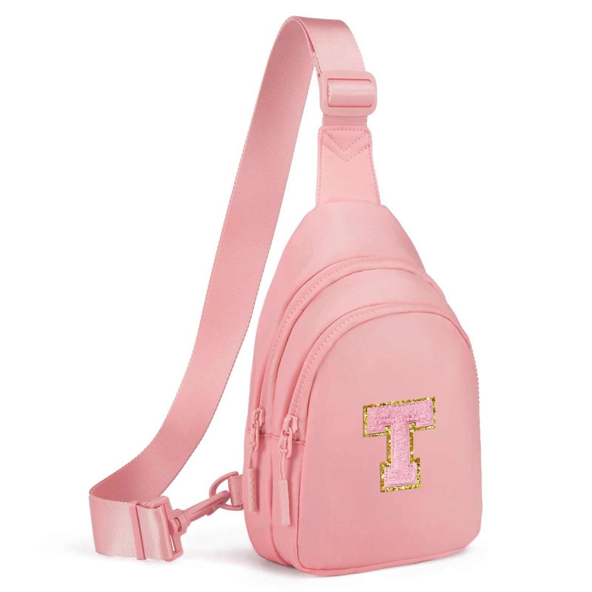 Small Initial Sling Bag Crossbody Bag Fanny Pack for Girls Women Cute Chest Bag Cross Body Bag Personalized Gift - Love Salve
