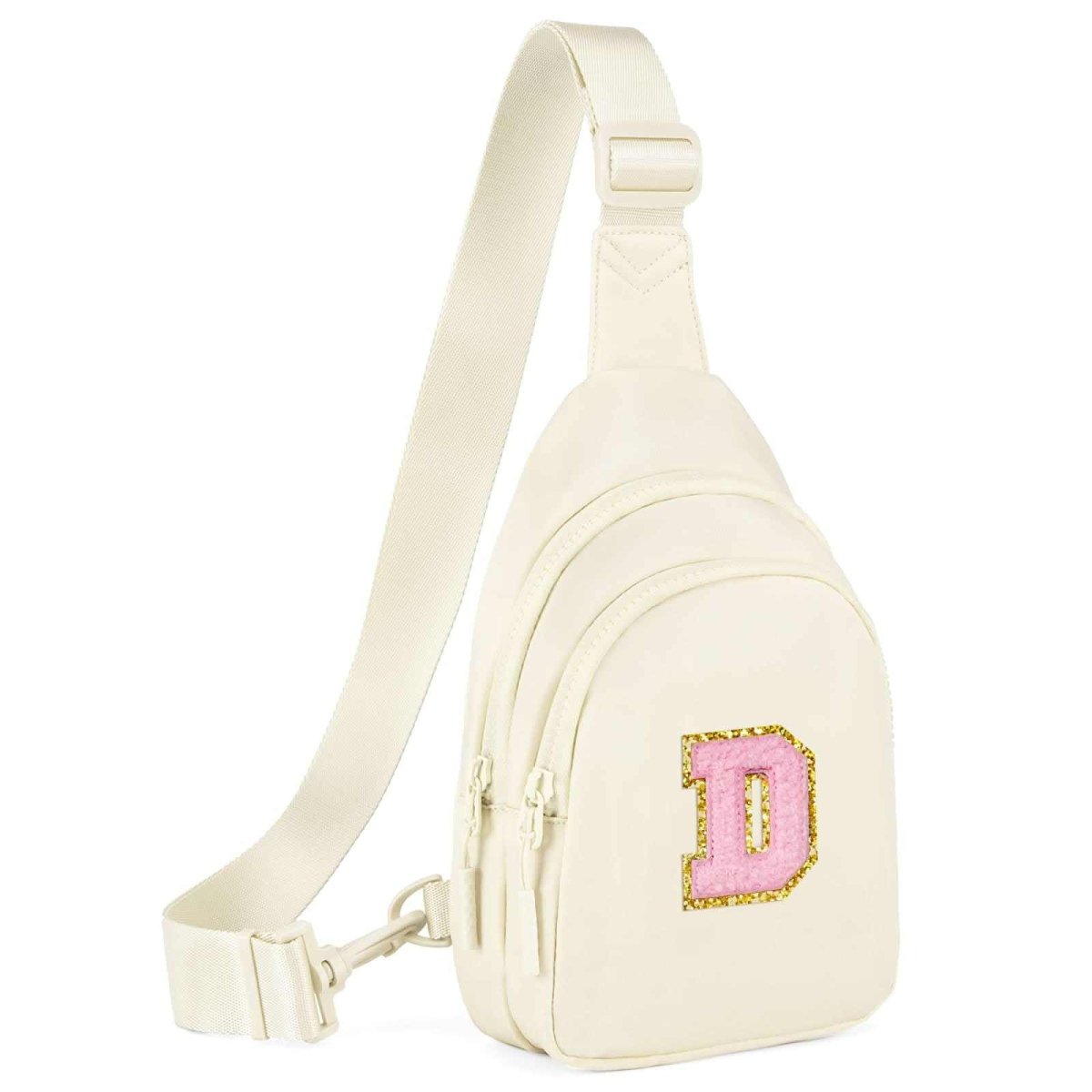 Small Initial Sling Bag Crossbody Bag Fanny Pack for Girls Women Cute Chest Bag Cross Body Bag Personalized Gift - Love Salve