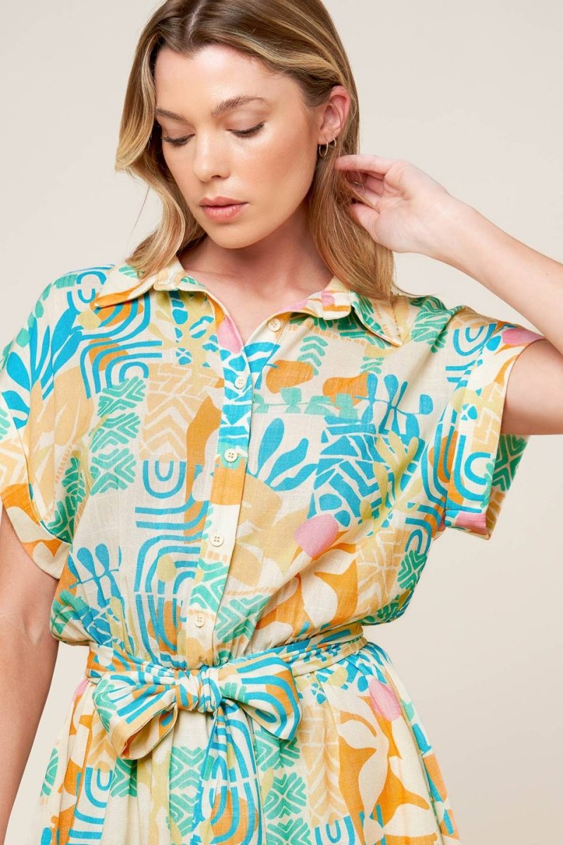 SOMETHING SPECIAL WOVEN ROMPER - Love Salve