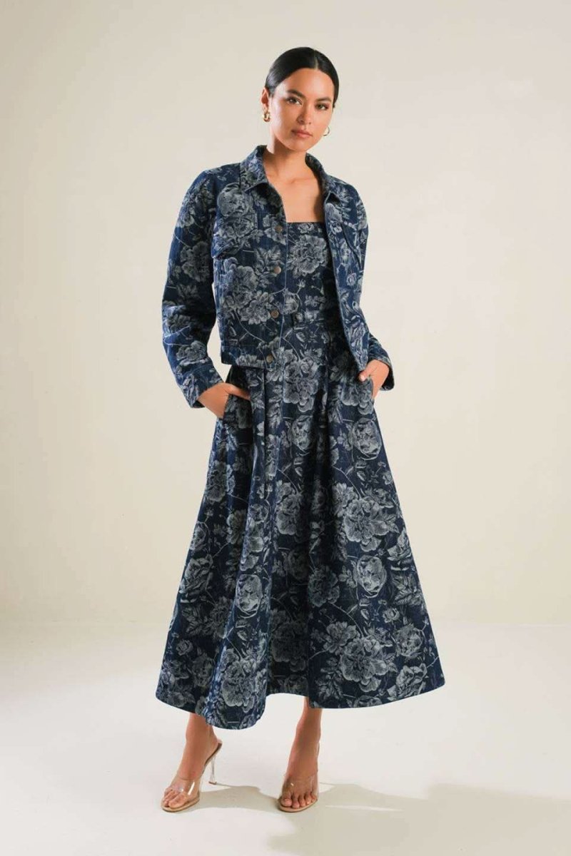 SOPHISTICATED STUNNER DENIM JACKET - Love Salve