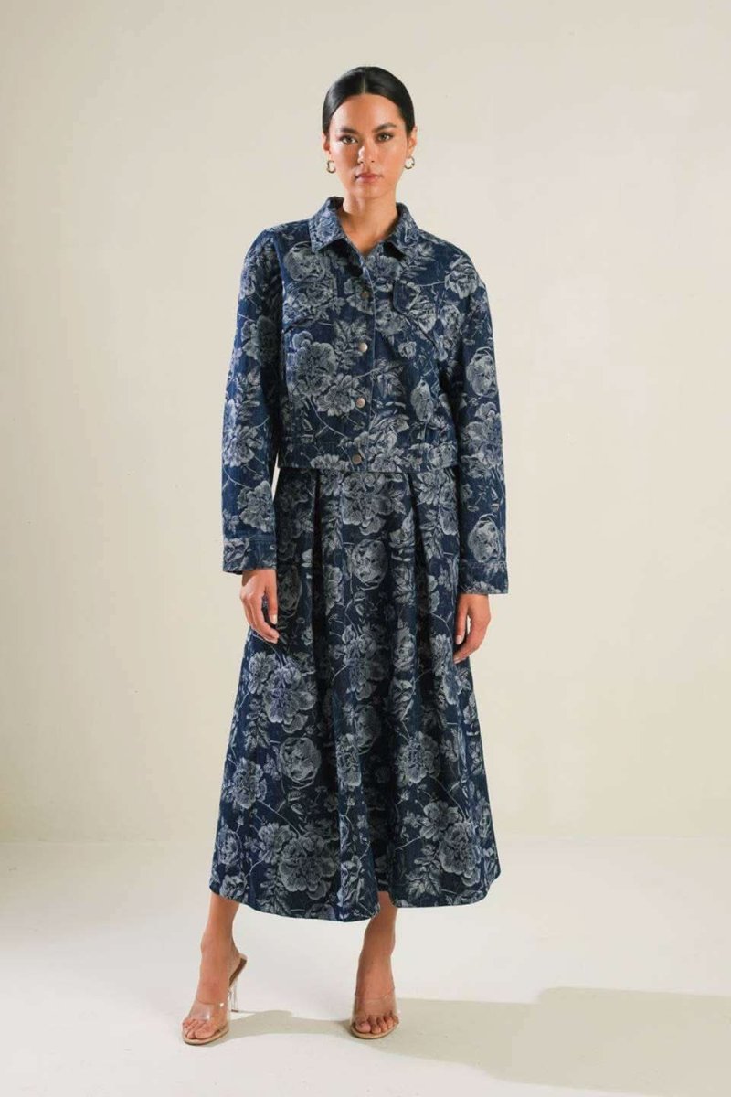 SOPHISTICATED STUNNER DENIM JACKET - Love Salve