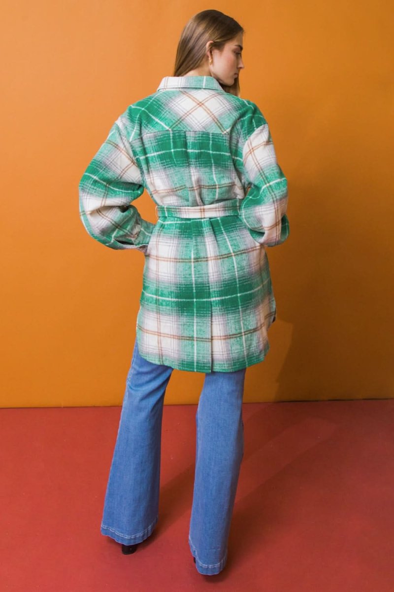 SWEET EVENINGS WOVEN MIDI JACKET - Love Salve