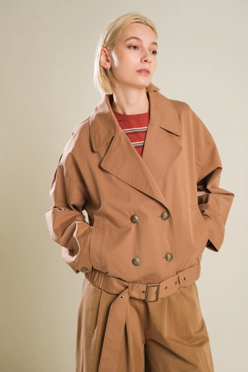 THE TIME IS RIGHT WOVEN JACKET - Love Salve