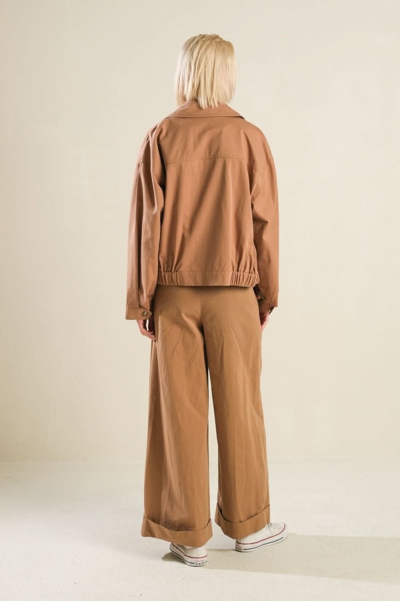 THE TIME IS RIGHT WOVEN JACKET - Love Salve