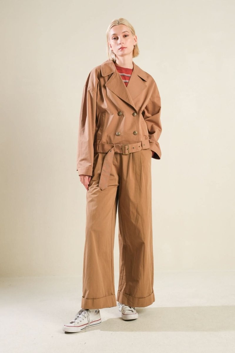 THE TIME IS RIGHT WOVEN JACKET - Love Salve