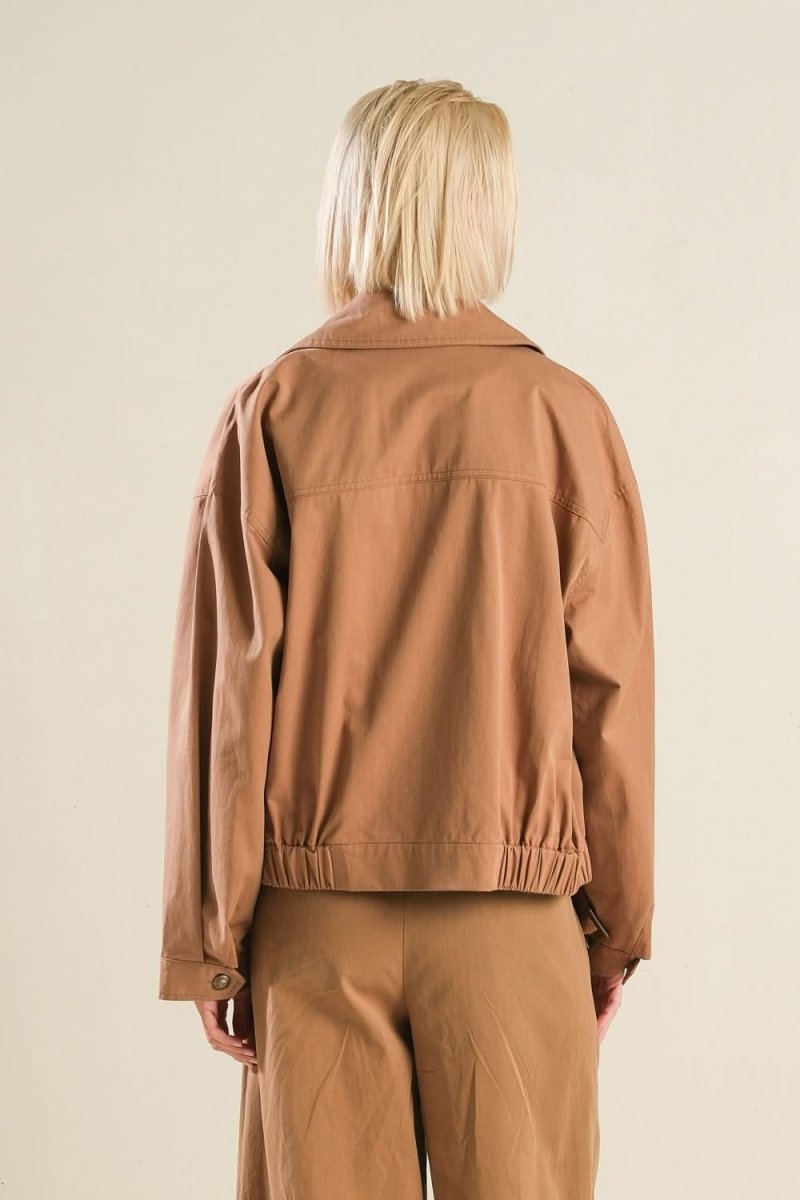 THE TIME IS RIGHT WOVEN JACKET - Love Salve